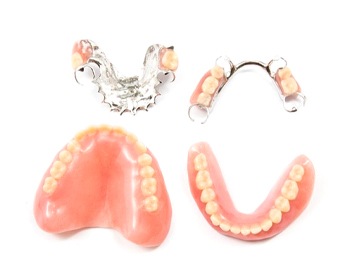 full and partial dentures